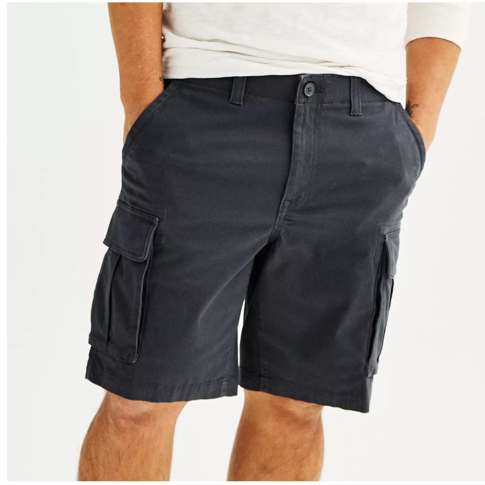 Men's Sonoma Cargo Shorts Size 29 Dark Gray